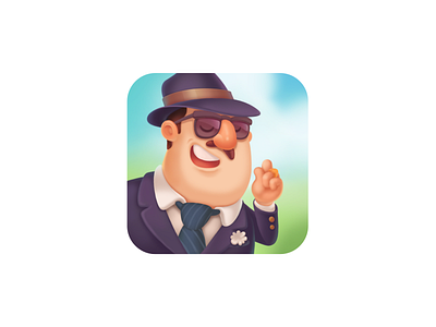 Icon character game icon illustration