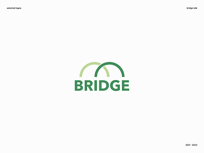 Bridge Talk · Branding branding color design graphic design logo typography vector