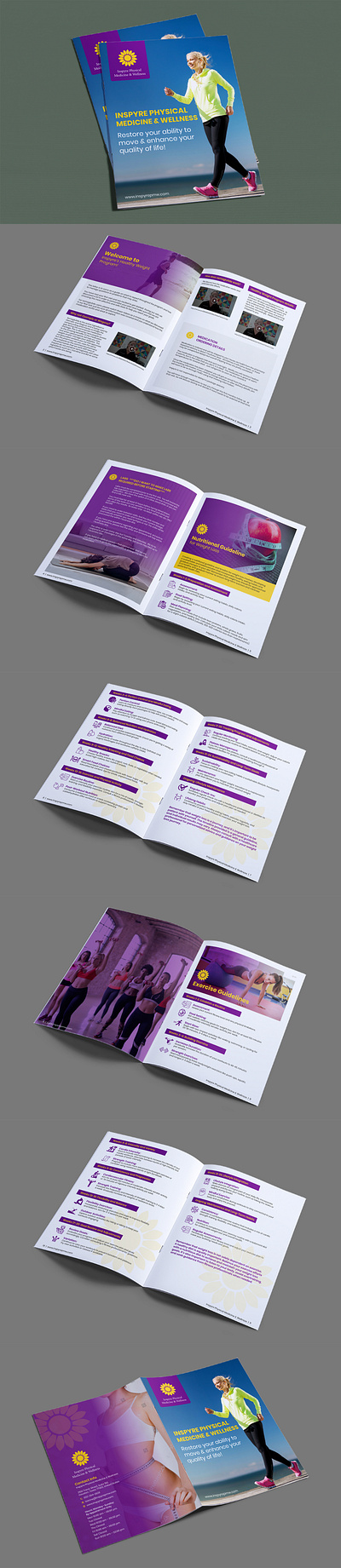 Fitness Booklet design booklet design brochure business profile catalog design company brochure company profile fitness fitness booklet flyer design graphic design logo lookbook magazine magazine design postcard design product catalog profile design report design trifold brochure white paper design