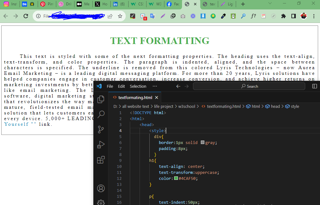 text-formatting-css-by-mohammad-rasel-on-dribbble