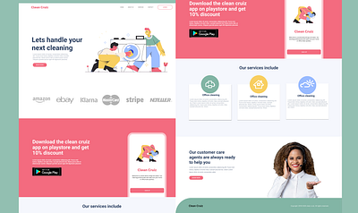 Clean cruiz landing page