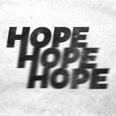 Hope - Kinetic Typography 2d 2d animation after effect after effects animation motion design motion graphics photoshop text text animation
