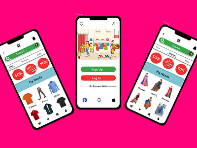 Clothes App! app branding clothes clothes app clothes app ui costume design design ecommerce project fashion styling figma graphic design illustration mobile app shopping ui uiux user experience user interface ux vector