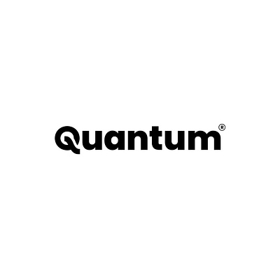 Quantum Clothing Brand apparel wordmark clothing wordmark fashion identity fashion wordmark q logo wordmark