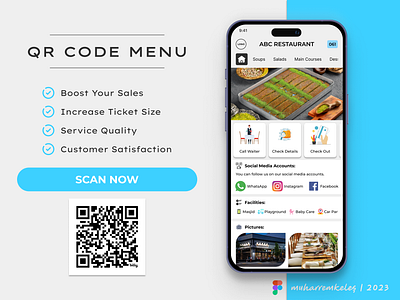 QR Code Menu branding figma freedesign innovative menu for restaurants qr code redesign restaurant restaurant menu ui