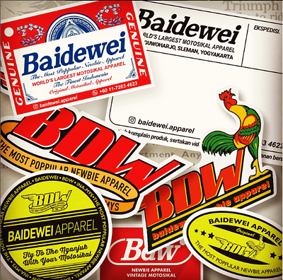 Baidewei - BDW branding graphic design logo motion graphics