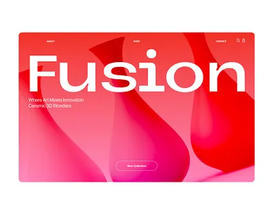 Home Page Design ai ai generated image branding ceramics design graphic design logo storytelling typography ui ux web design