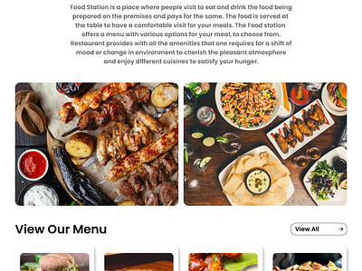 Foodstation Webpage design design designwebpage figma foodstationwebpage foodwebpage learningeveryday supportme ui uidesigner uiux uiuxdesign uiuxdesigner ux uxdesigner webdesign webpage webpagedesign