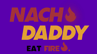 Nacho daddy logo Concept branding concept graphic design logo logo design restraunt