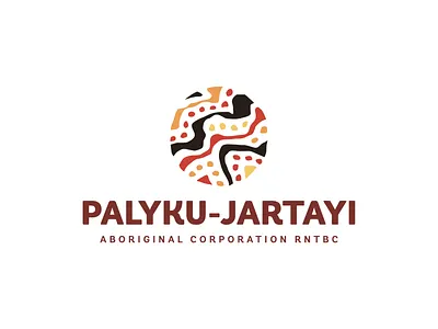Palyku-Jartayi Aboriginal Corporation logo aboriginal australia brand design brand identity branding design graphic design identity indigenous logo logo design logomark mark pilbara rock pattern type typography