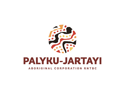 Palyku-Jartayi Aboriginal Corporation logo aboriginal australia brand design brand identity branding design graphic design identity indigenous logo logo design logomark mark pilbara rock pattern type typography