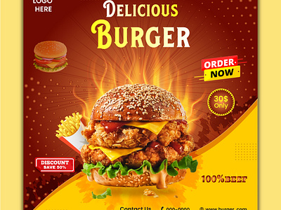 Restaurant Social Media banner Design burger business banner clean creative delicious discount eat enjoy fast food banner food banner hygienic instagram banner offer online order promotional banne restaurant banner restaurant social media sale spicy