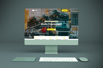 Auto Transport Website UI