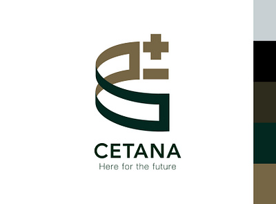 CETANA Logo branding design graphic design illustration logo real estate branding thepoddotme typography vector