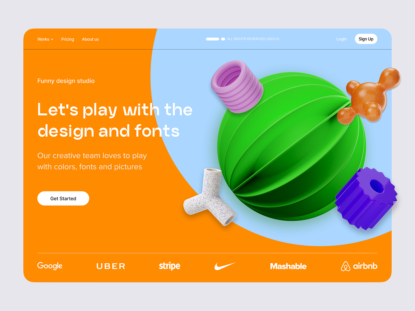 Design studio concept by Aleksey Kostiuk on Dribbble