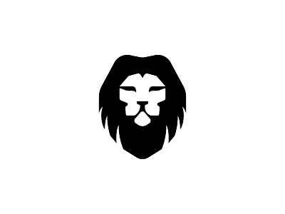 LION abstract logo branding icon lion lion head logo mane minimal minimalist logo modern logo