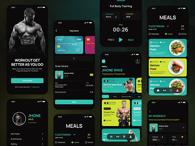 Workout App designs, themes, templates and downloadable graphic elements on  Dribbble