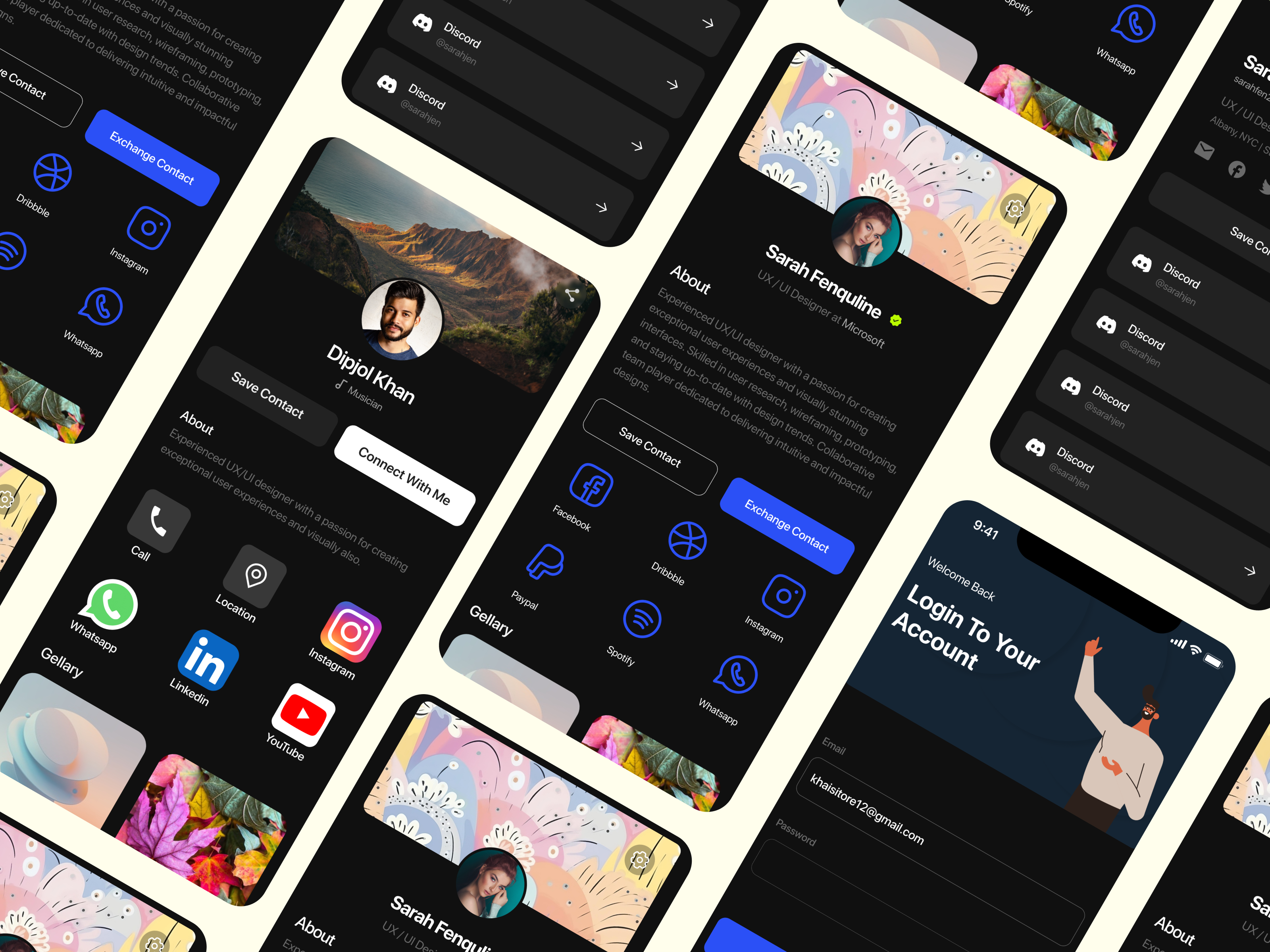 Latest Designed Mobile Application UI Design