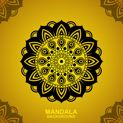 mandala branding design graphic design illustration poster styles vector