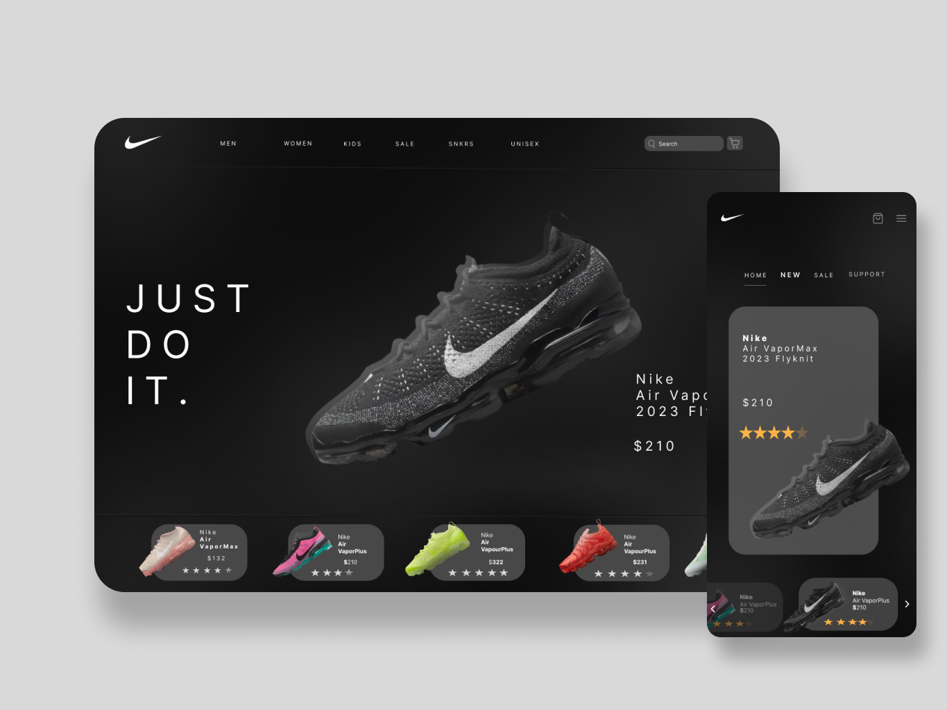 Nike - Product Advertising by Hania A. on Dribbble