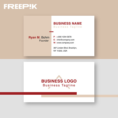 Business Card Template Freepik artisolvo business card business card design luxury minimalist stationary