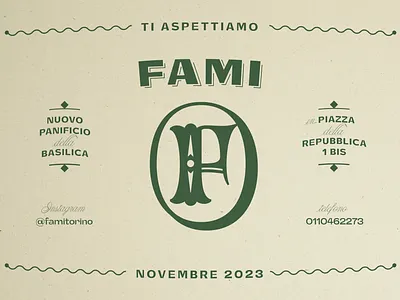 FAMI calligraphy design font type typography