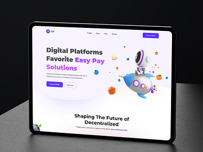 Digital payment Solutions - DeFi | Landing Page UI Design crypto crypto landing page defi defi landing page defi website digital payment system digital payment system website figma landing page landing page design landing page ui payment solution website ui ui ux ux web design website website design website ui