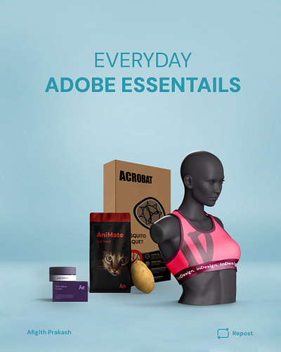 Everyday Adobe Essentials animation christmas creative funny new poster ui