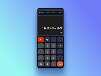 Calculator App Design calculator design figma figma design ui challenge ui design