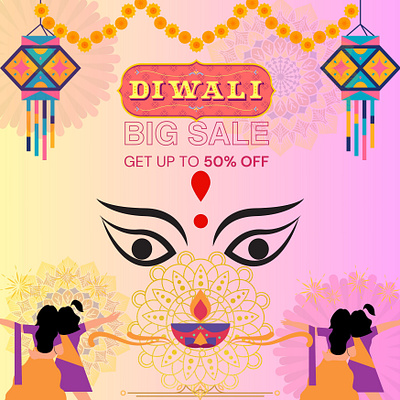 Diwali big sale design dipawali dipawali graphic diwali graphic graphic design logo typography