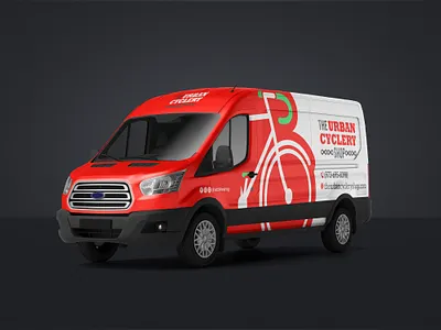 Company Van Wrap Design | Car Wrap Design adobe illustrator bike branding car car wrap corporate creative custom wrap cycle decal design graphic design minimal truck wrap van vector vinyl wrap wrap design wrapping