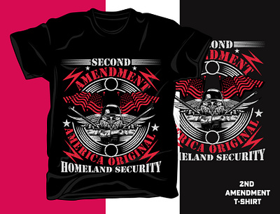 Second amendment t-shirt design motivation t shirt ui