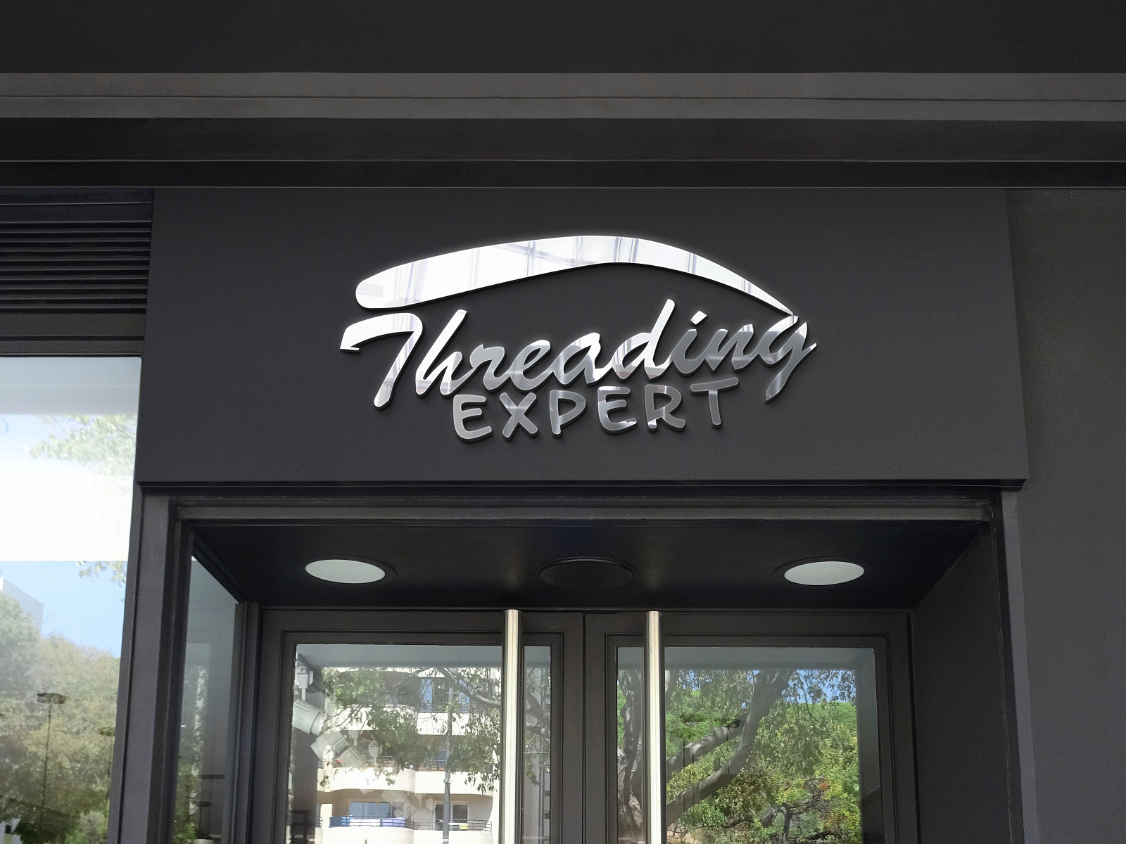 Threading Expert Saloon Logo USA by Muhammad Ali on Dribbble