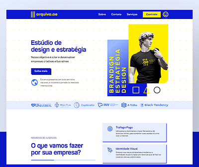 Site Arquiva.ae site ui ui design ux