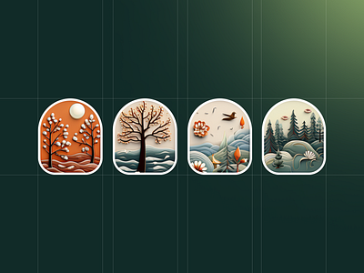 Winter Illustration Collection | 1 branding design graphic design icon illustration
