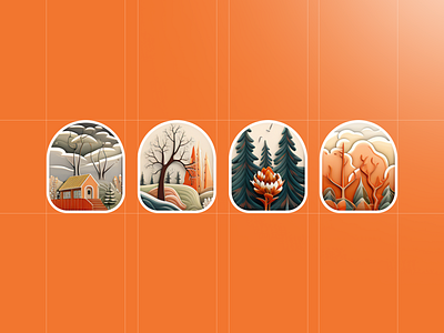 Winter Illustration Collection | 2 design graphic design icon illustration vector
