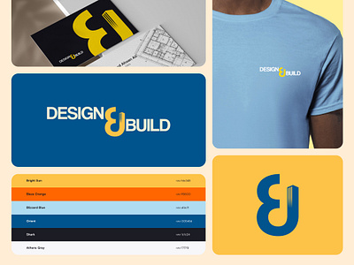 Design&Build Brand Visual Identity branding construction logo creative logo designing graphic design logo logo design logo designing social media