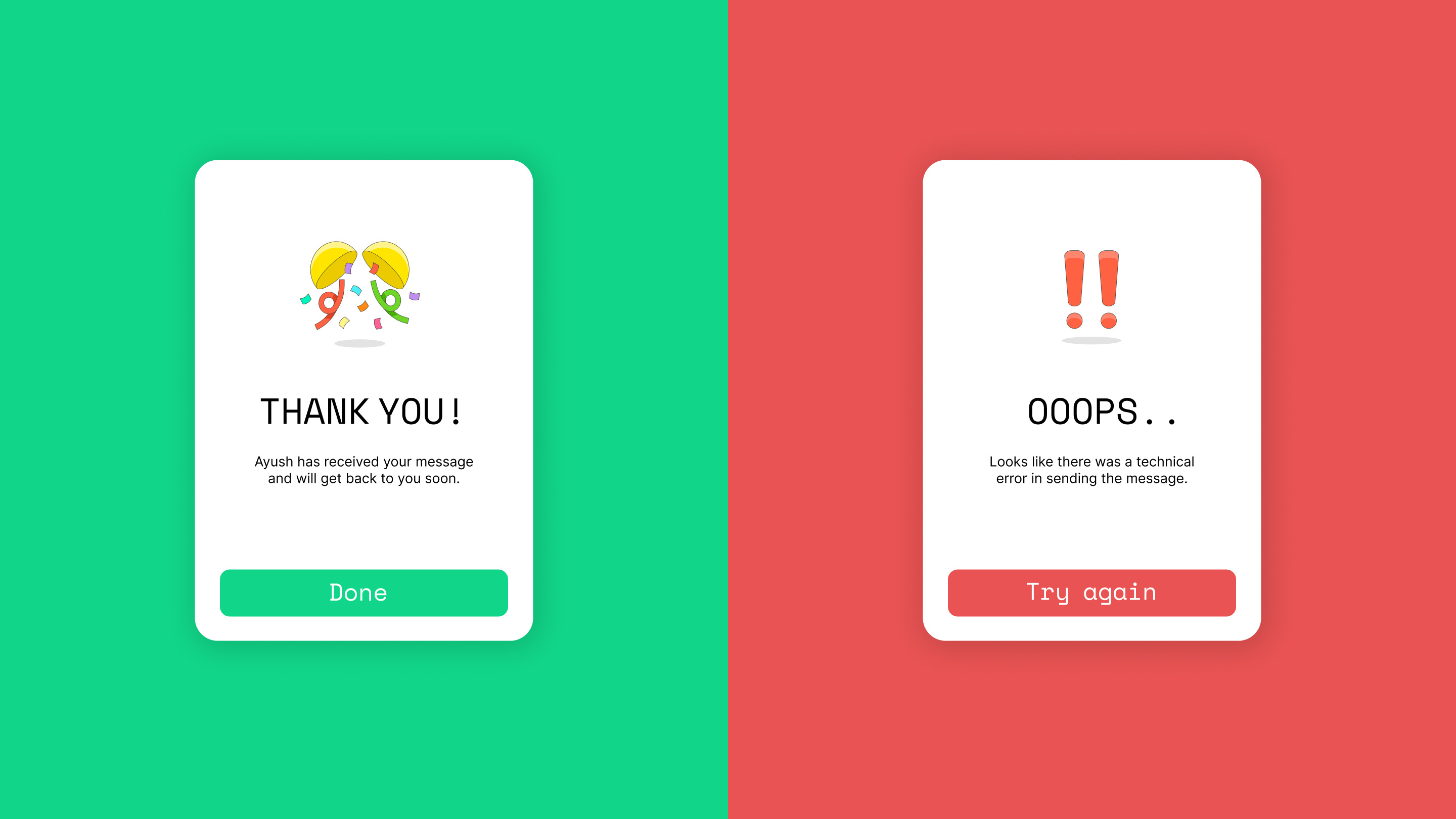Message pop up dailyui product design ui ui design ux design