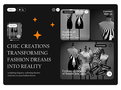 👗 Fashionista Bliss clothing website fashion fashion web design figma design home page landing page modern design ui uiux web design website