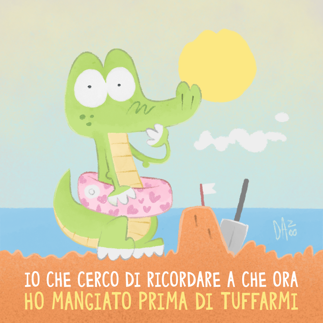 E il coccodrillo? affinity designer animal illustration cute illustration design illustration raster vector vector illustration