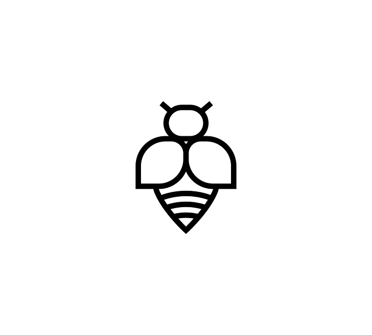 Bee Logo Design by Joynal Abedin on Dribbble