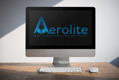 Aerolite branding graphic design logo tech