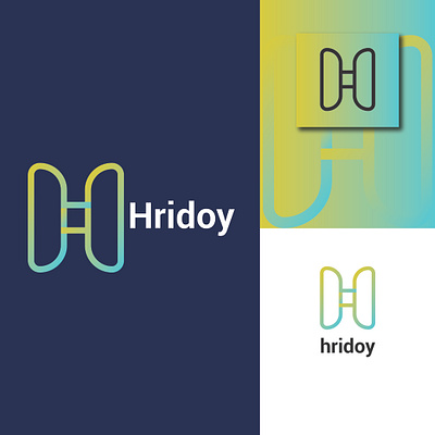Letter H Hridoy - Logo Design animation branding graphic design motion graphics ui