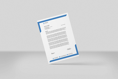 letterhead Design 3d animation branding graphic design letterhad esign motion graphics