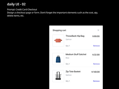 dailyUI/02 - Credit Card Checkout checkoutform dailyui design portfolio ui
