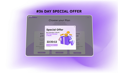 #36 DAY SPECIAL OFFER 36 day special offer animation branding challenge dailyui design graphic design illustration logo special offer ui uiux