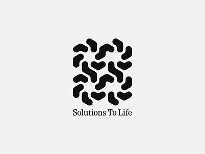 Solutions To Life brand brandidentity branding clean design graphic design identitydesign illustrator logo logodesign logomark logomodernism logotype mark minimal retrologo vintagelogo