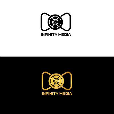 infinity logo Design (Unused) branding design graphic design illustration infinity logo letter logo logo logo design media vector