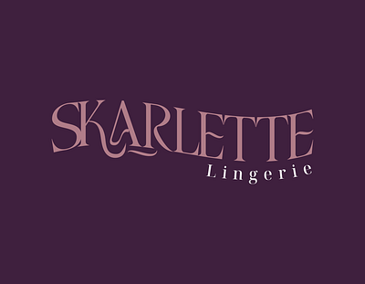 Lingerie | Logo, Branding branding graphic design logo wordmark