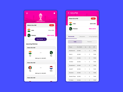 world cup cricket 2023 app download